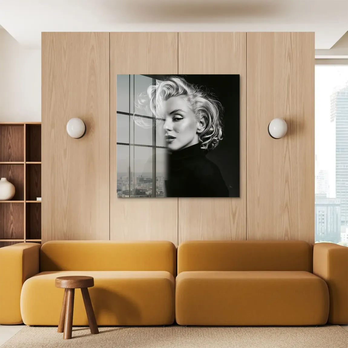 Marilyn Elegance Acrylglasbild
