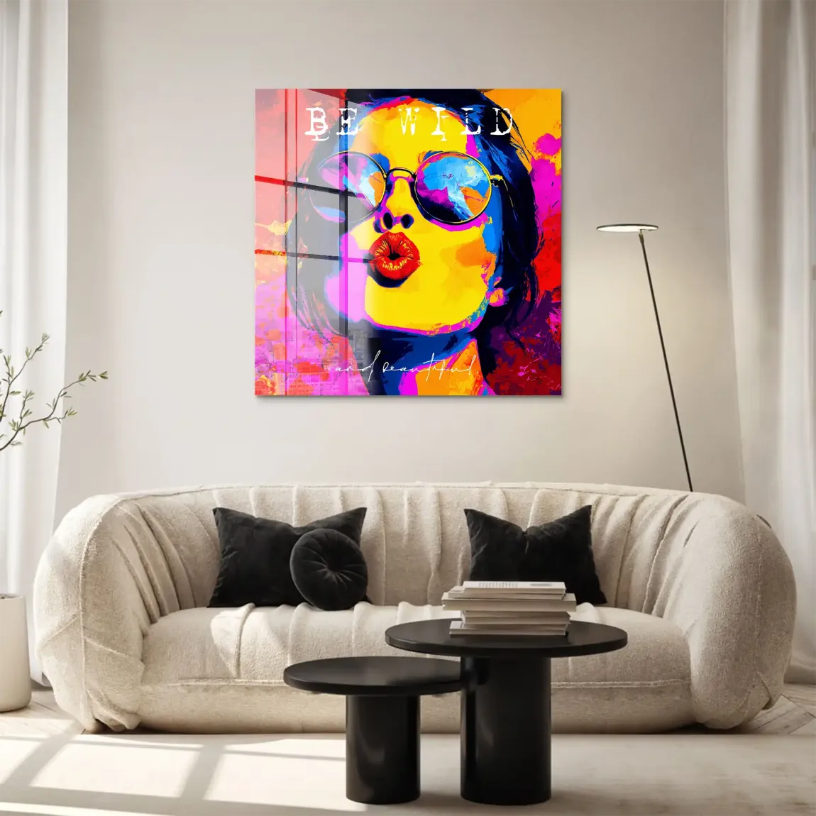 Be Wild Acrylglasbild