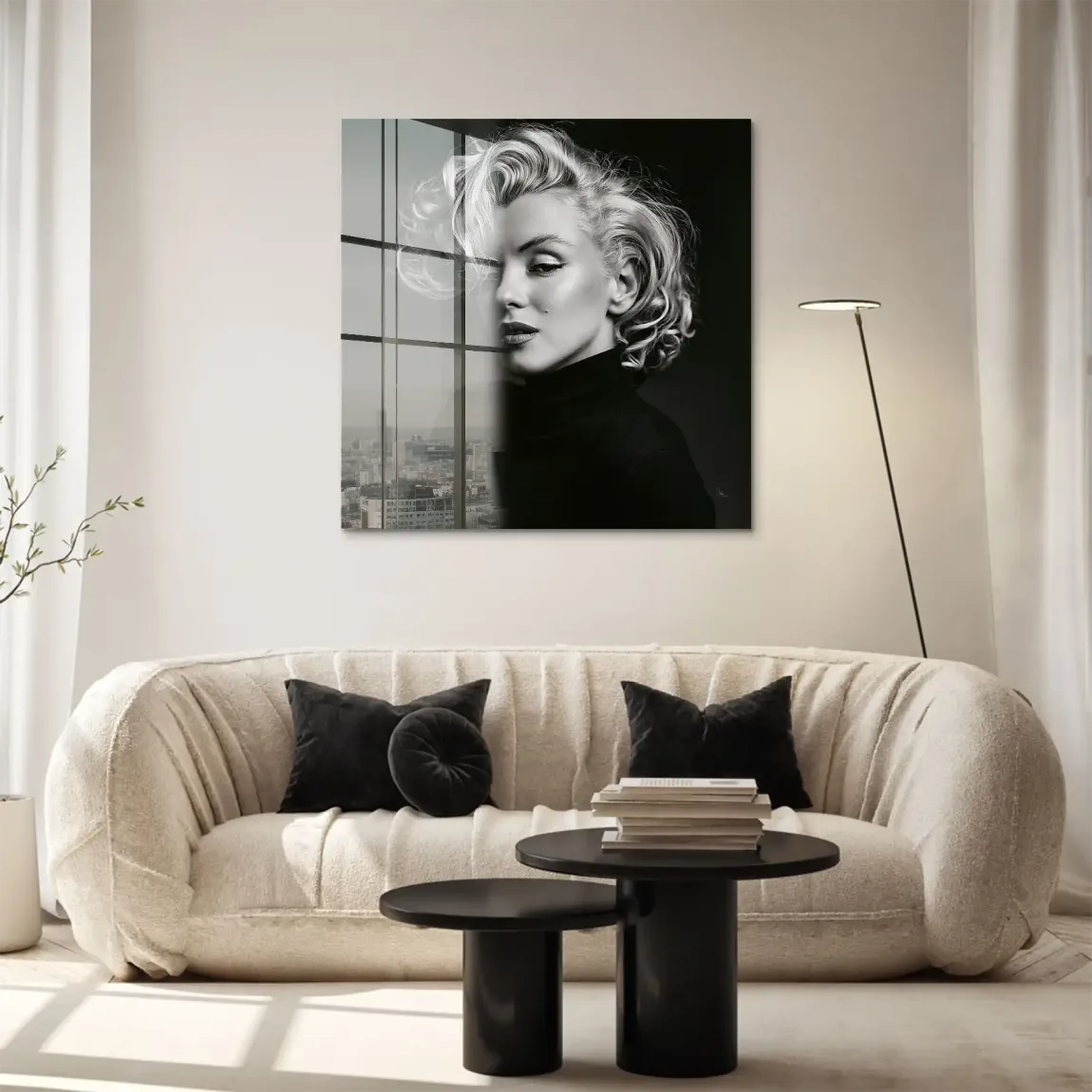 Marilyn Elegance Acrylglasbild