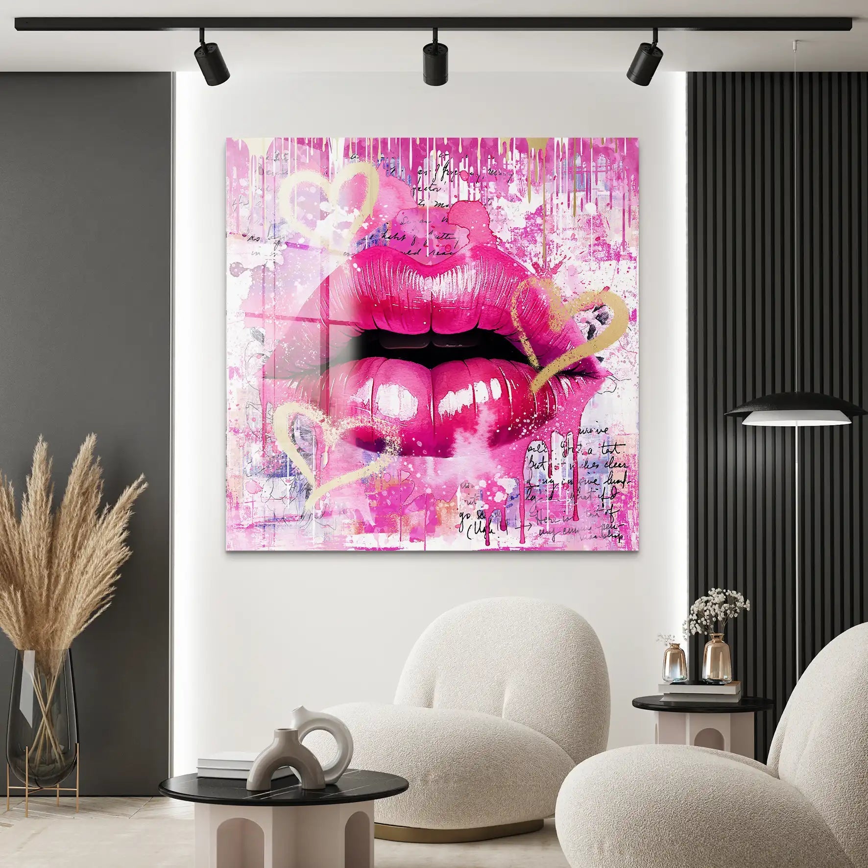 Sweet Lips Acrylglas Bild INGALERIE