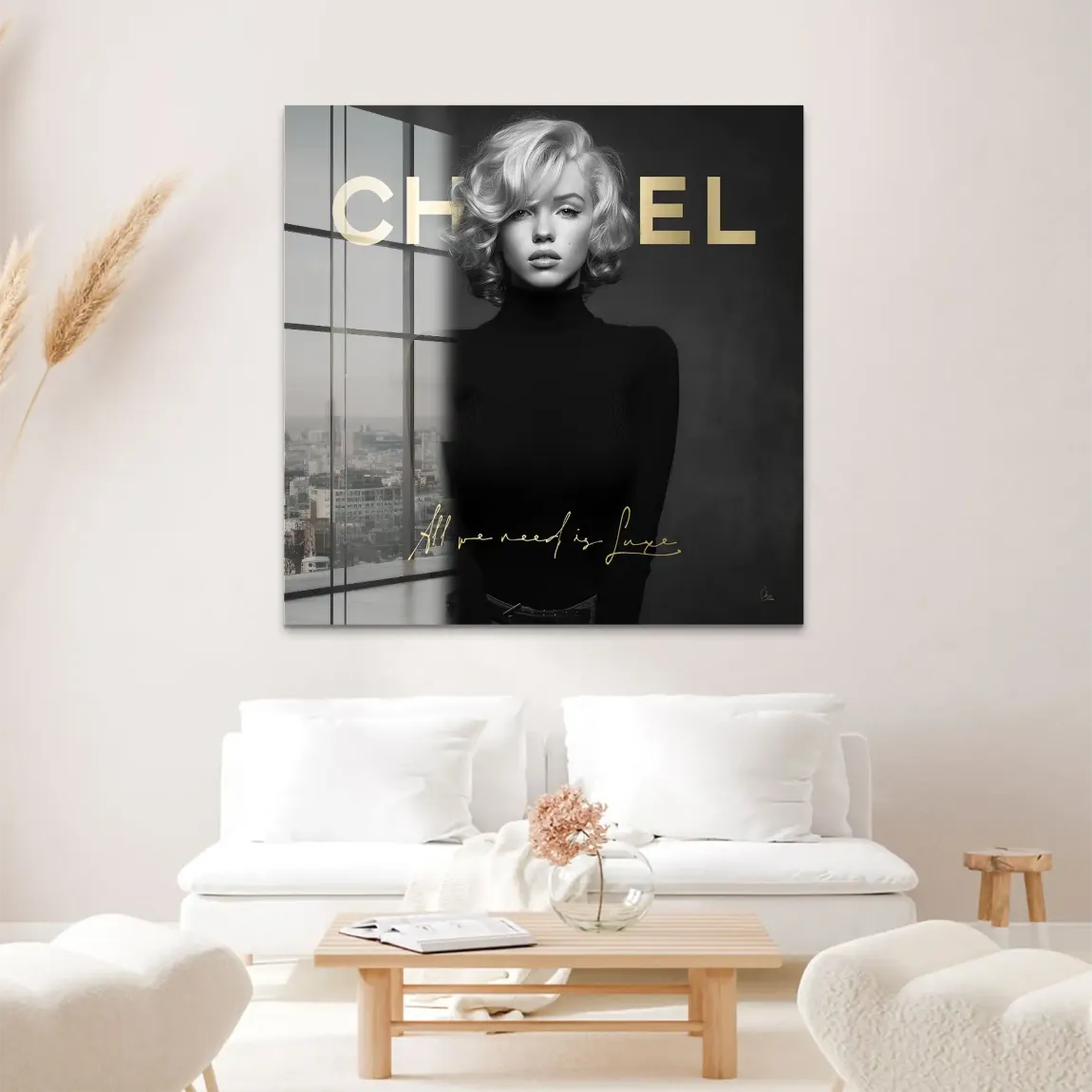 Marilyn Luxe Art Acrylglas Bild