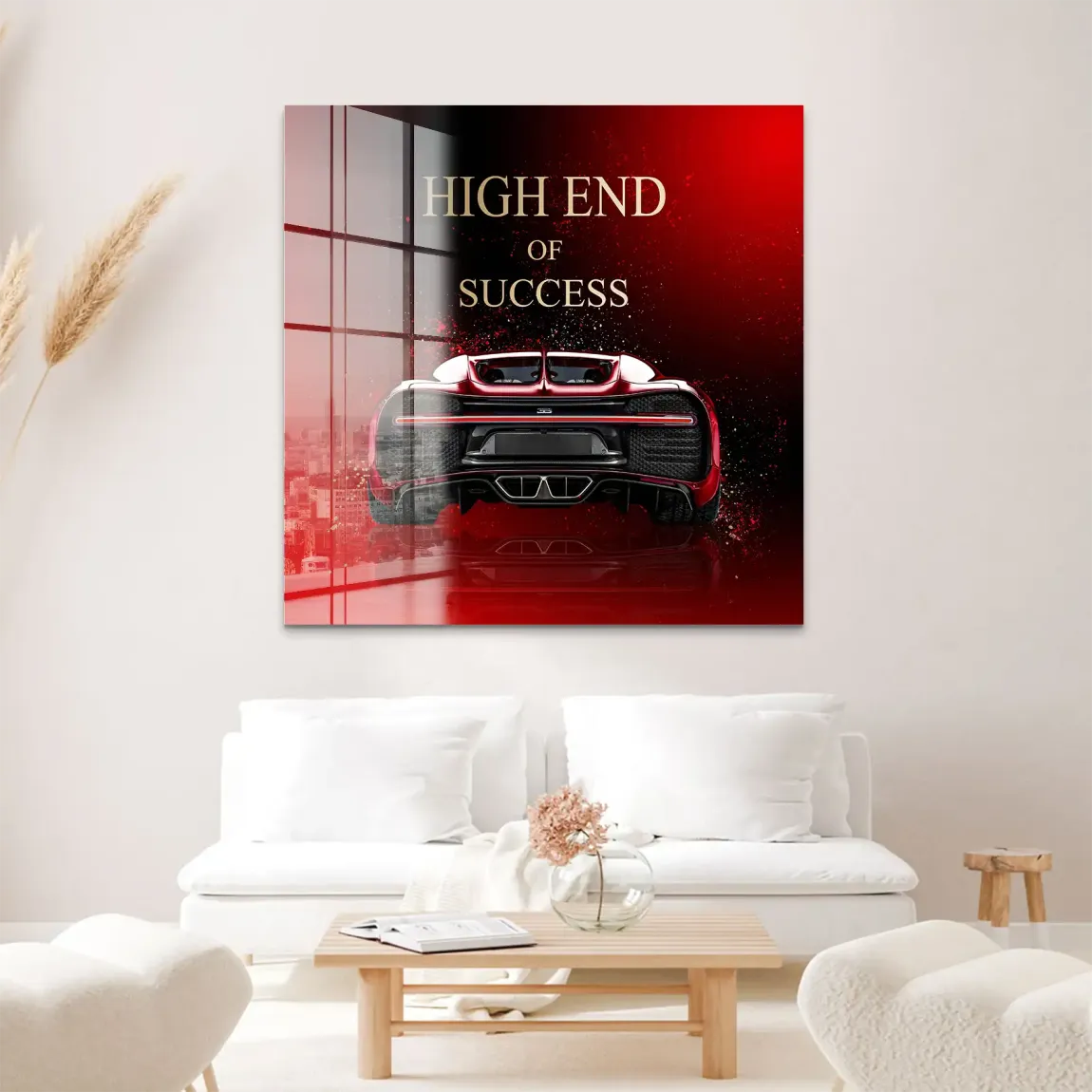 Red Empire Bugatti Acrylglas Bild