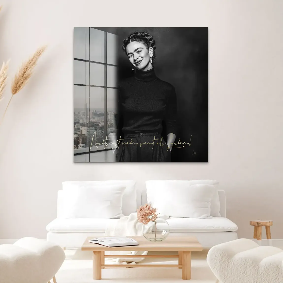 Frida Kahlos Lachen Acrylglas Bild