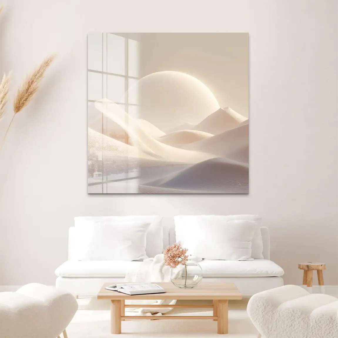 Desert Light Acrylglas Bild