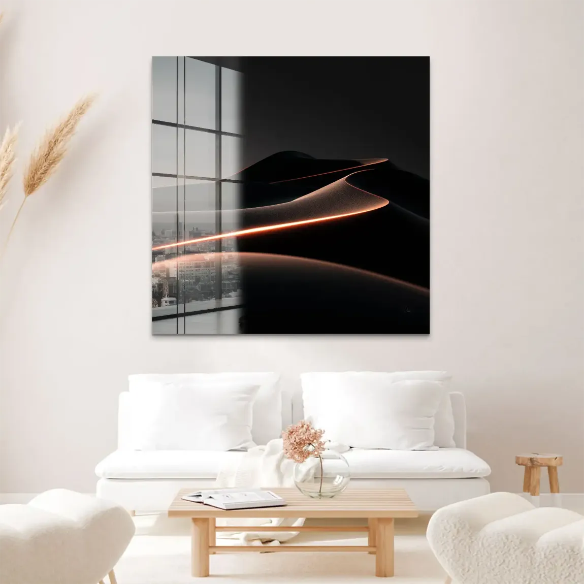 Noir Dune Acrylglas Bild