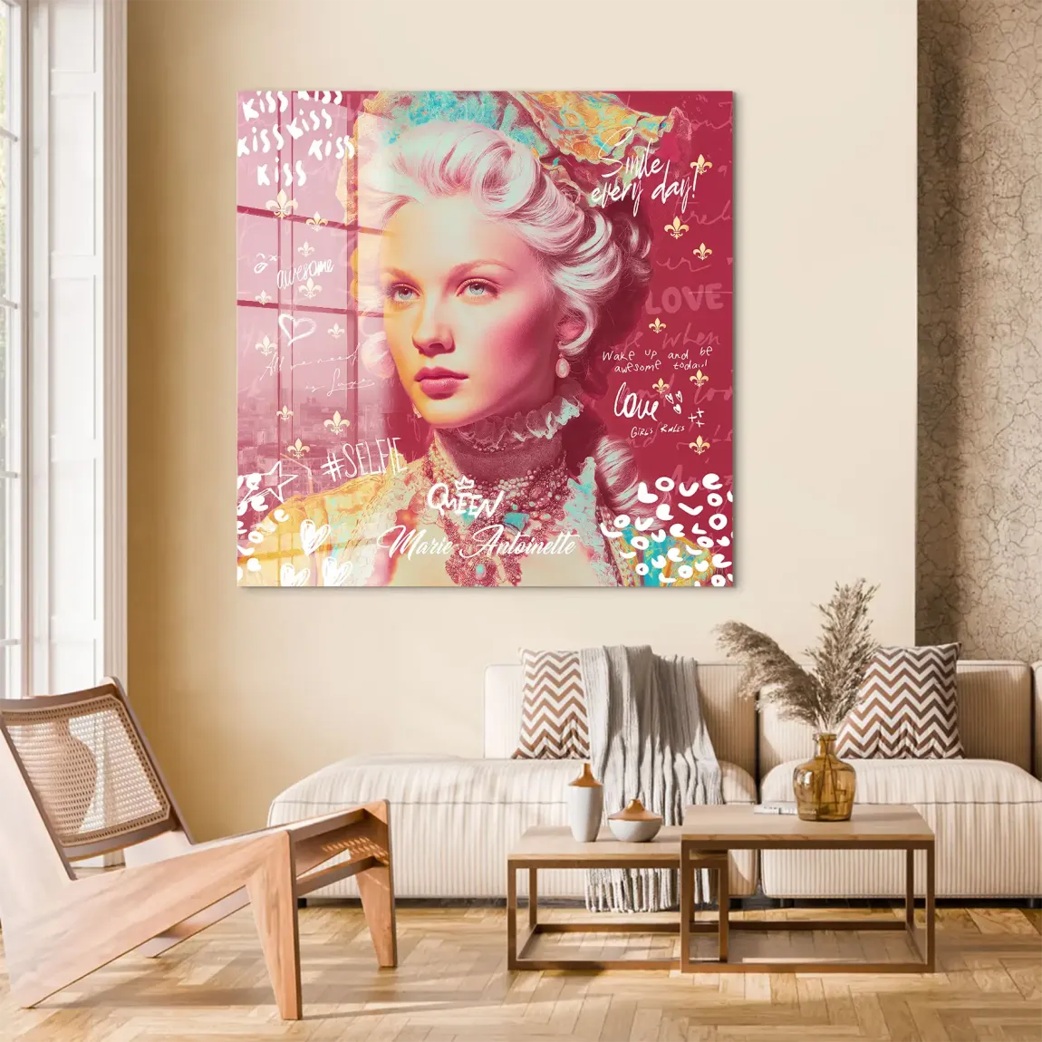 Marie Royal Pop Acrylglas Bild