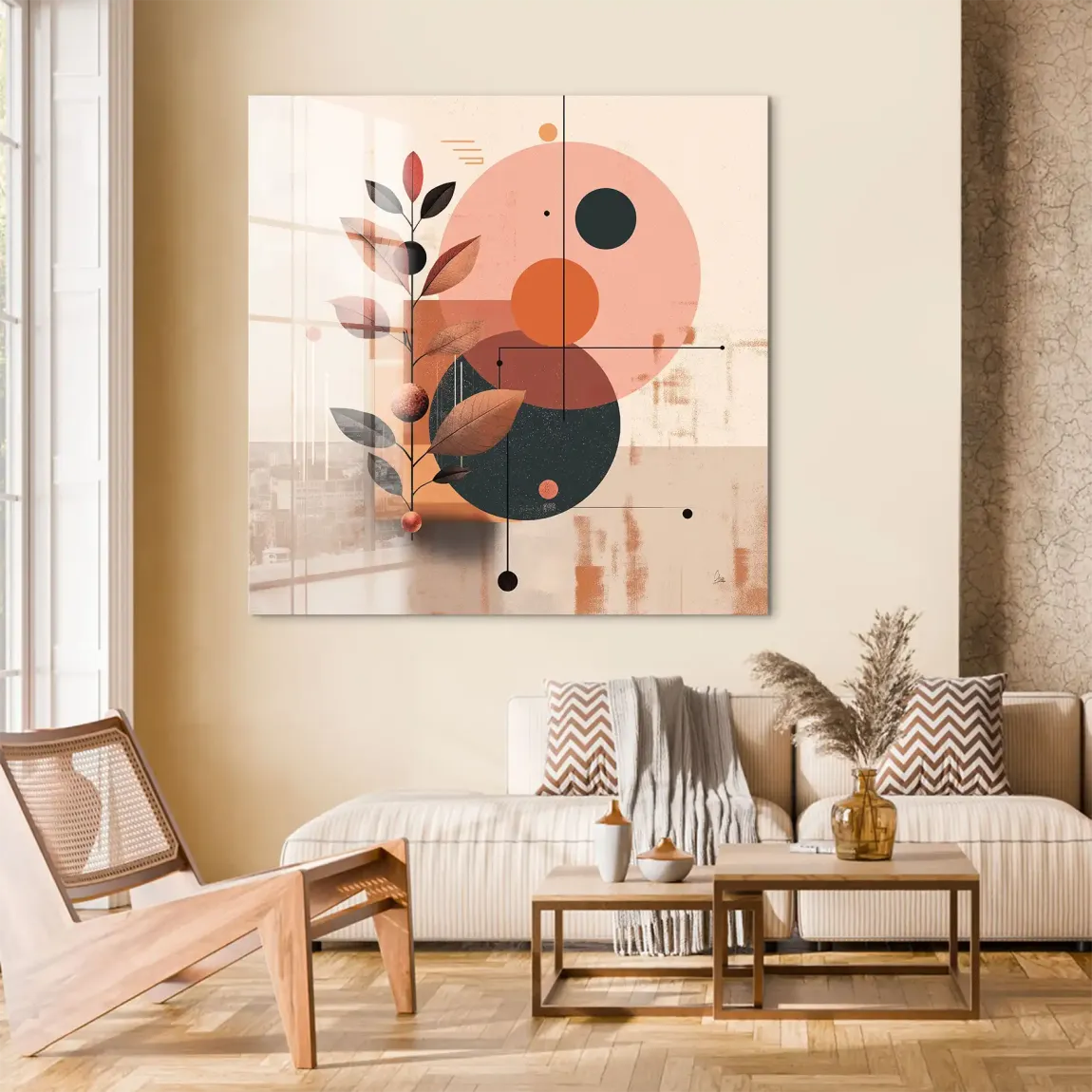 Terra Balance Acrylglas Bild