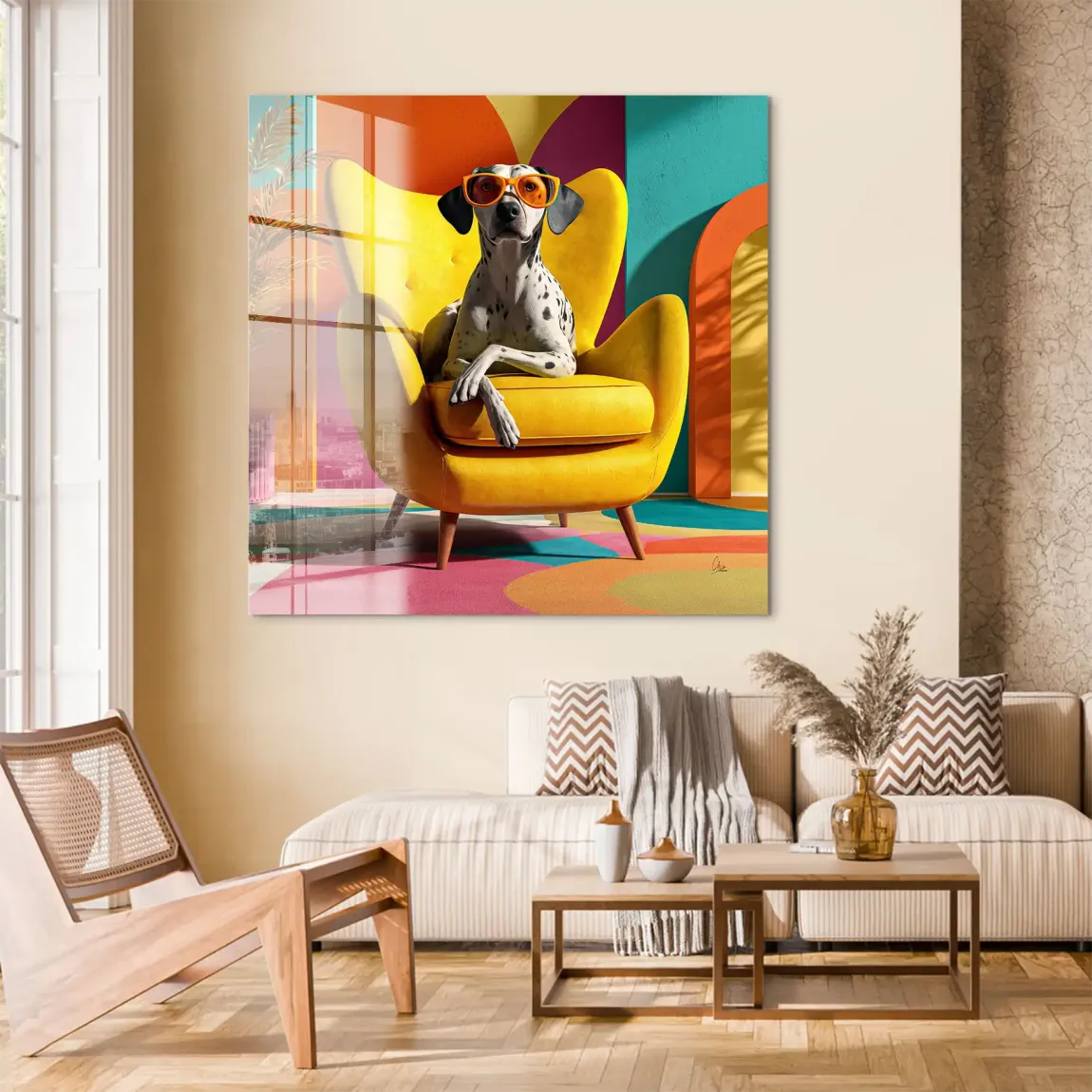 Sunny Seat Acrylglas Bild