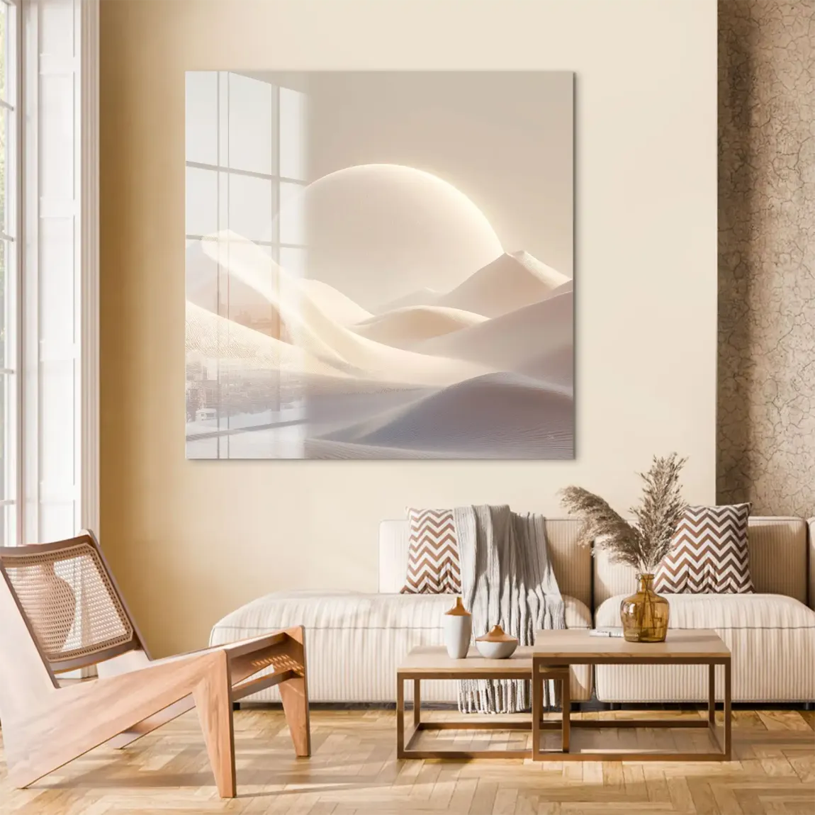 Desert Light Acrylglas Bild