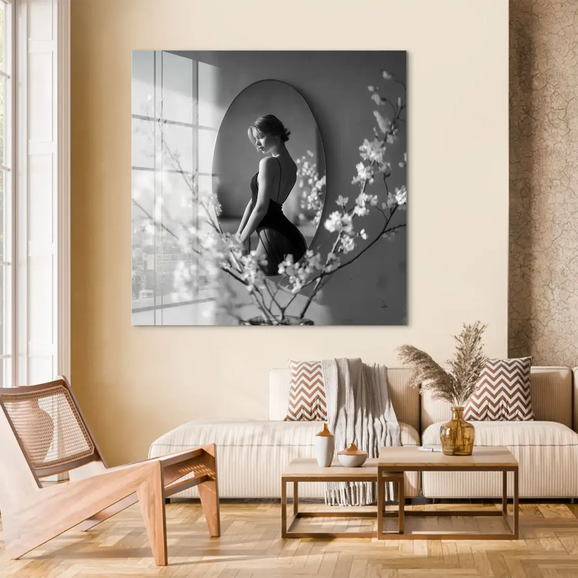 Velvet Muse Acrylglas Bild