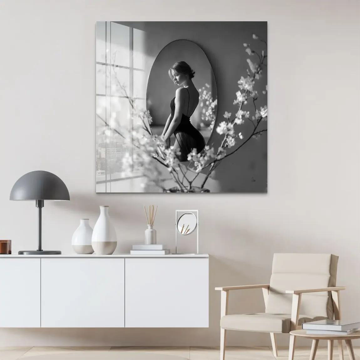 Velvet Muse Acrylglas Bild