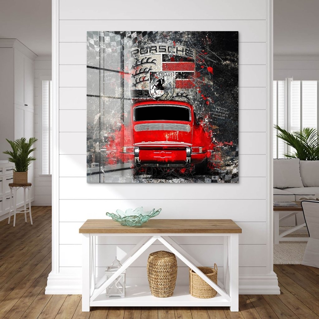 Porsche 911 Abstrakt Acrylglas Bild INGALERIE