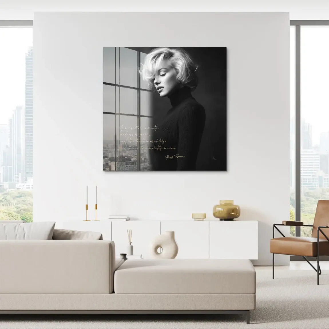 Marilyn Monroe Diva Acrylglasbild