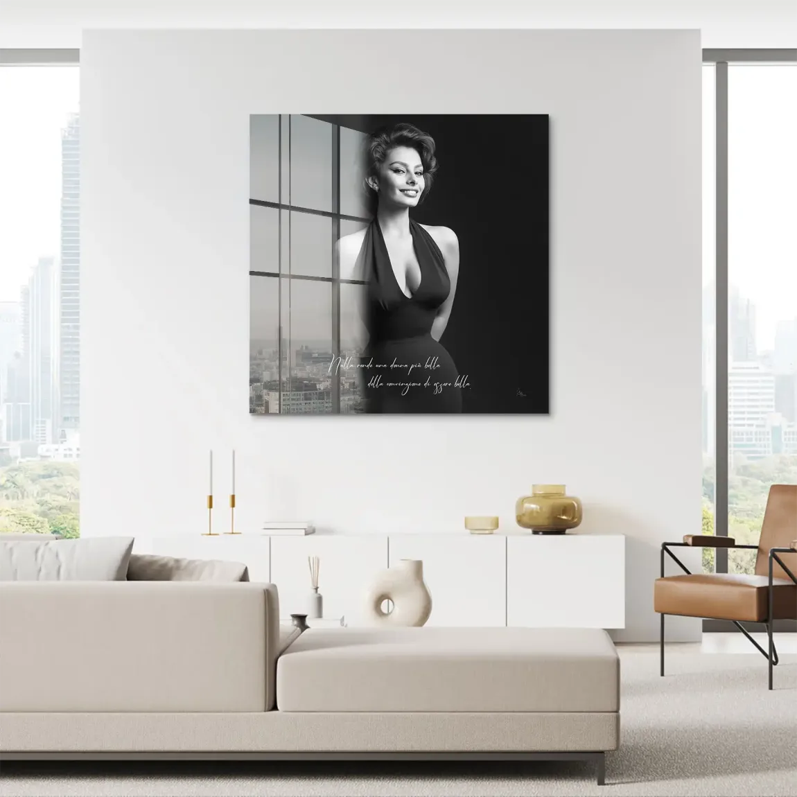 Sophia Diva Acrylglasbild