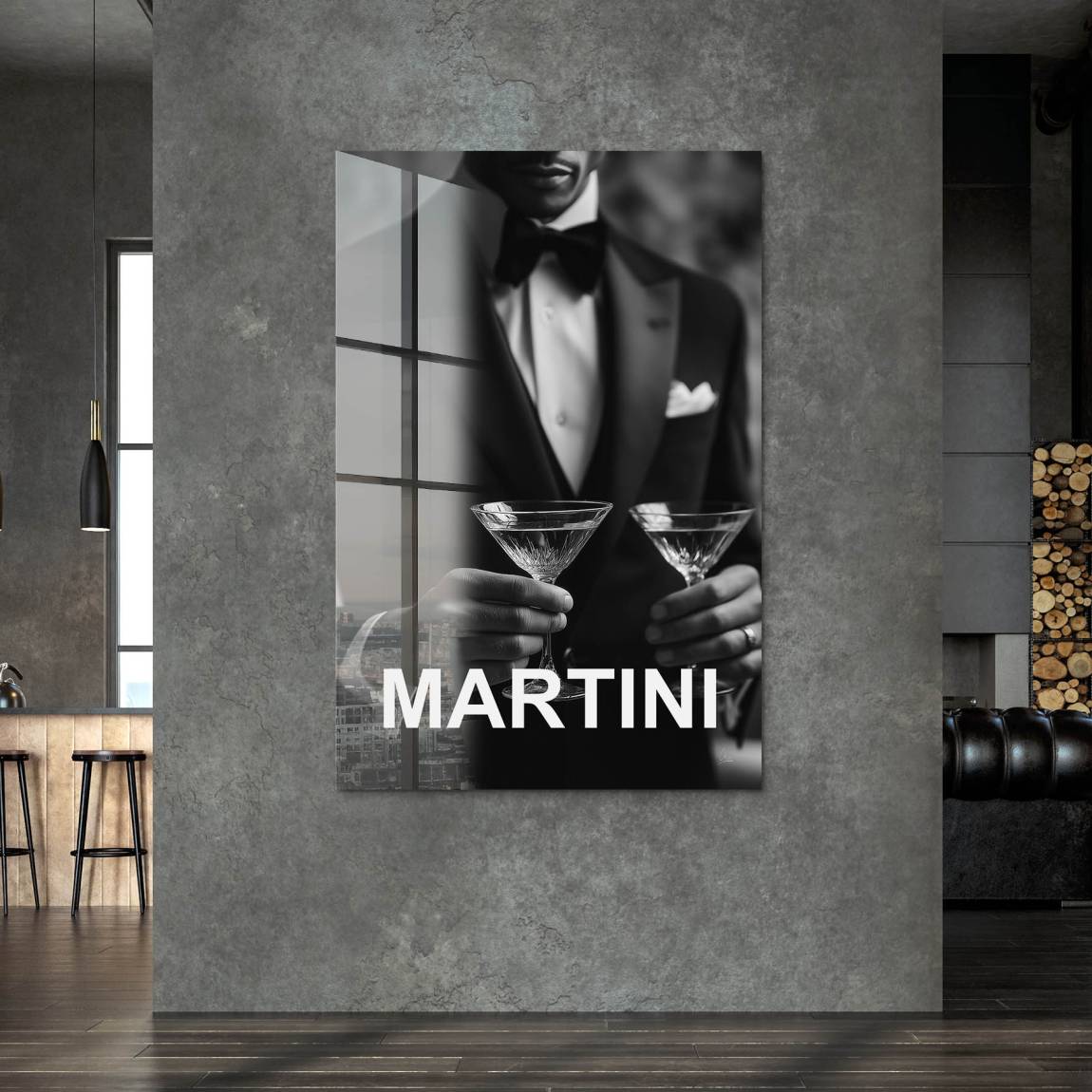 Martini Moment Acrylglas Bild