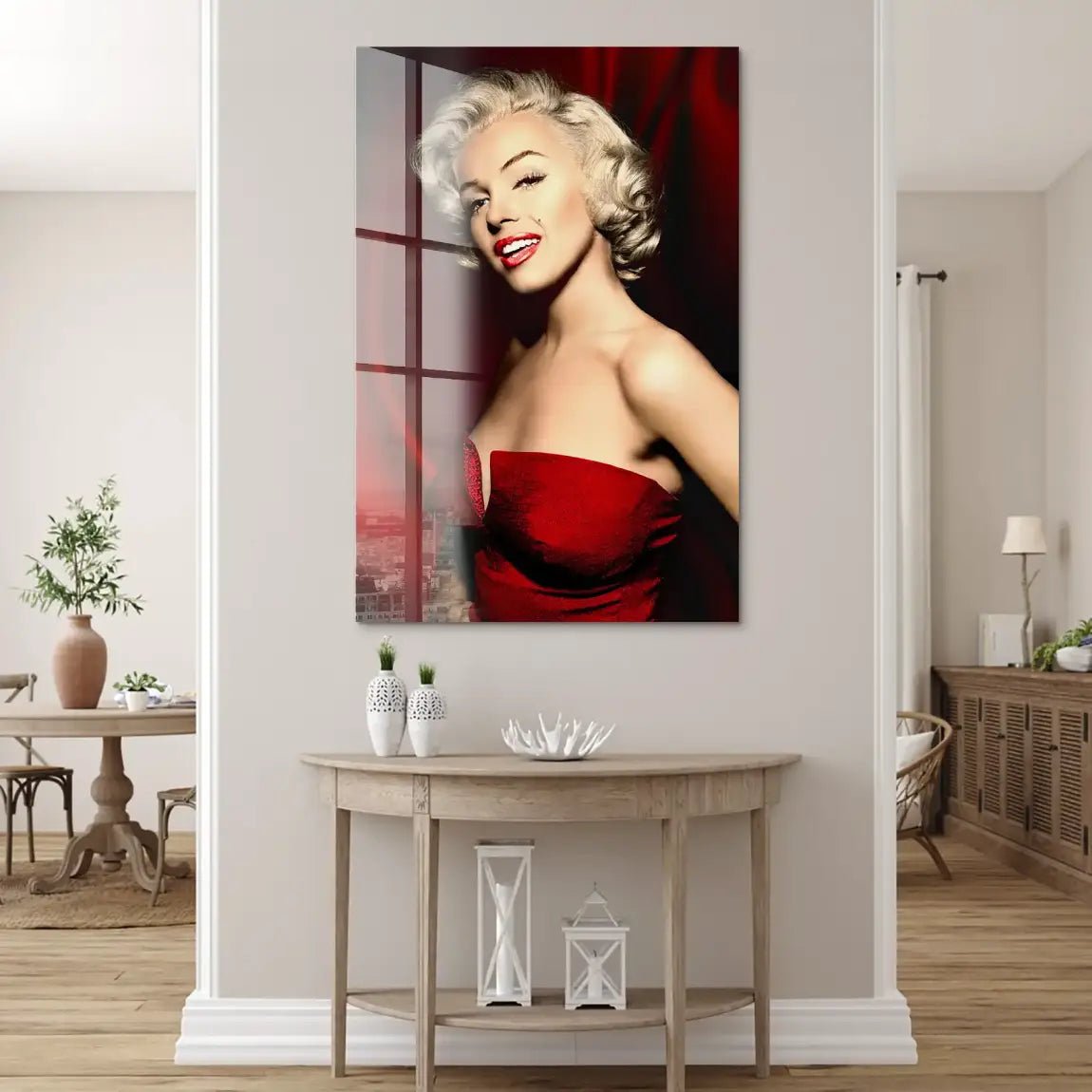 Marilyn Monroe Club Style Acrylglas Bild INGALERIE