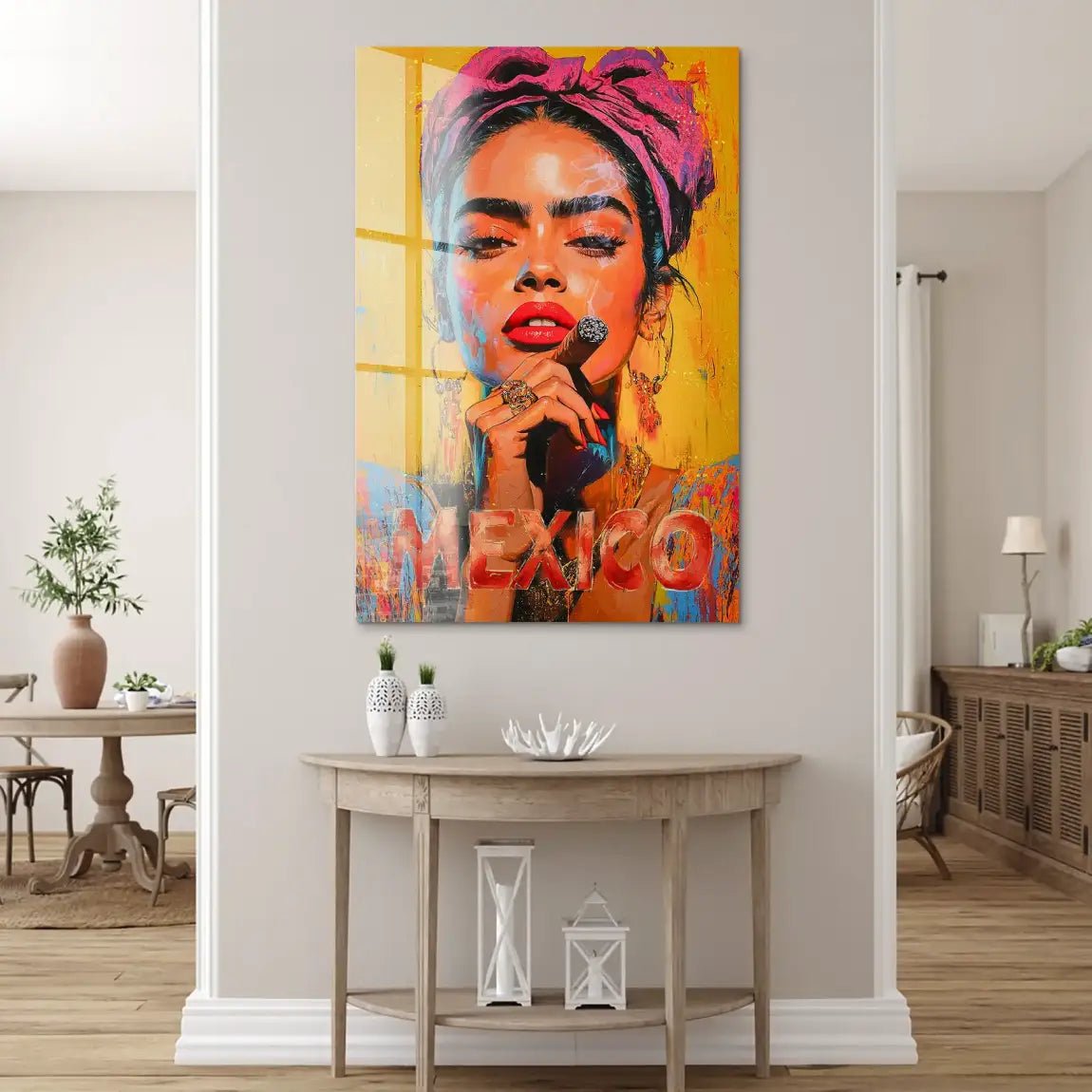 Frida Mexico Acrylglas Bild INGALERIE