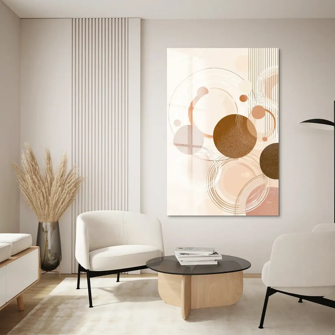 Circles of Timeless Acrylglas Bild INGALERIE