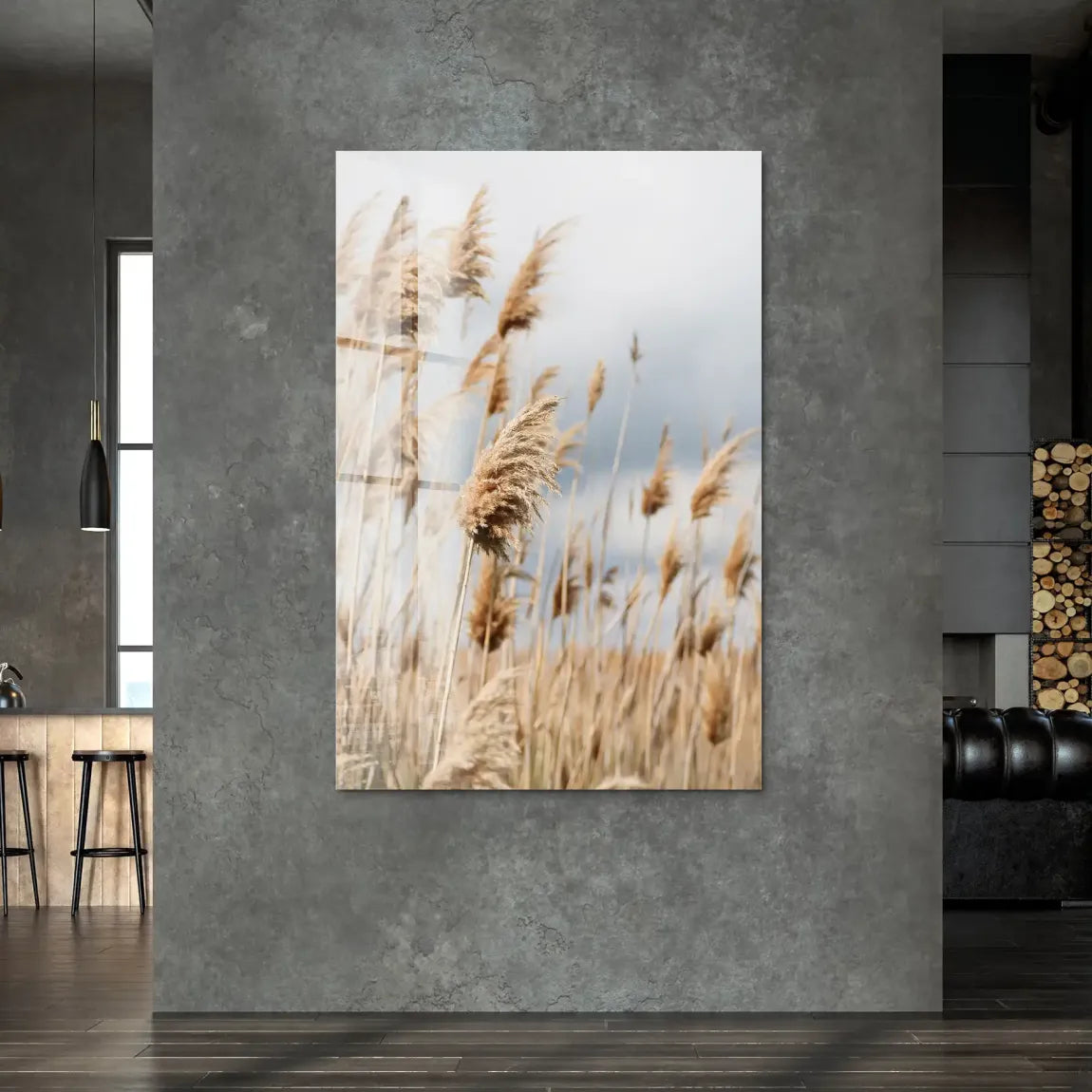 Whispering Reeds Acrylglas Bild