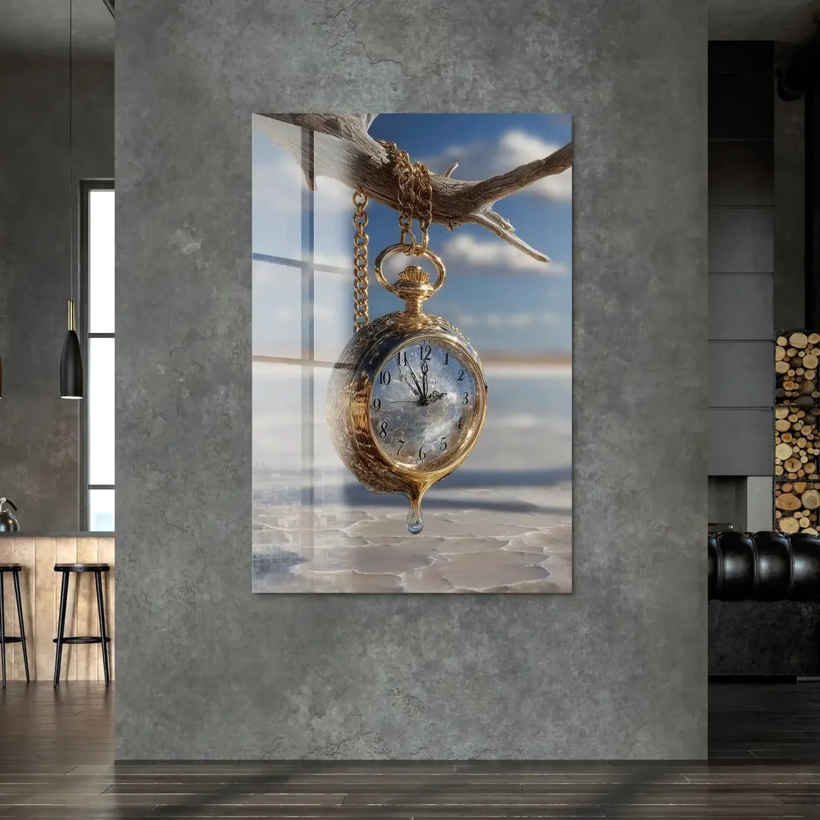 Dali Time Acrylglas Bild