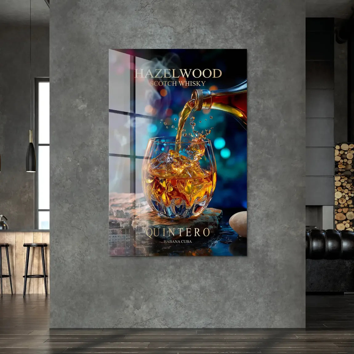 Amber Essence Acrylglas Bild