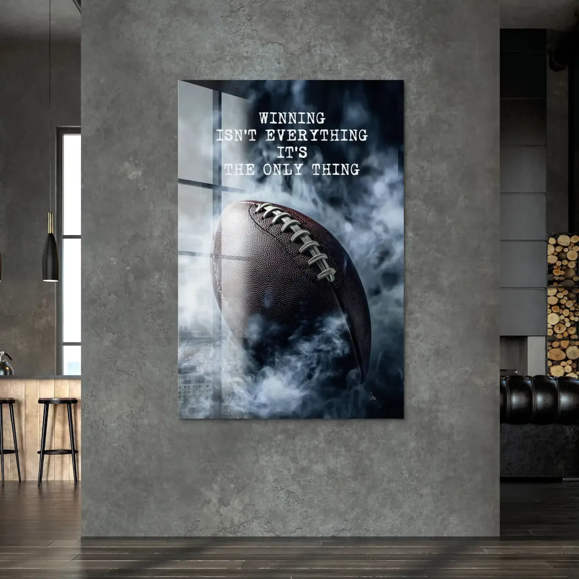 Winning Mindset Acrylglas Bild