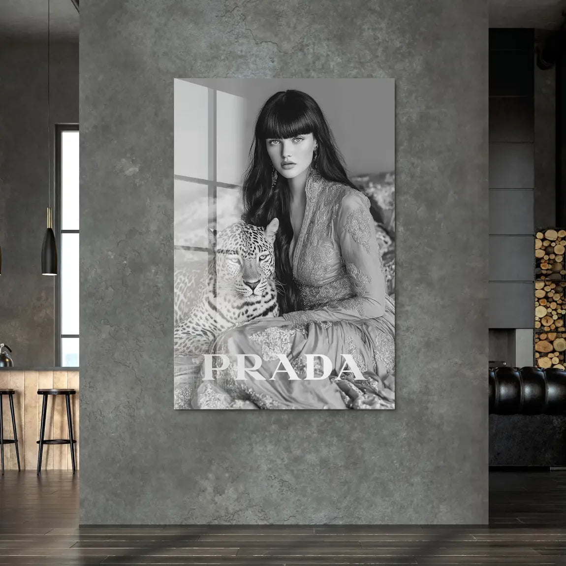 Noir Allure Acrylglas Bild
