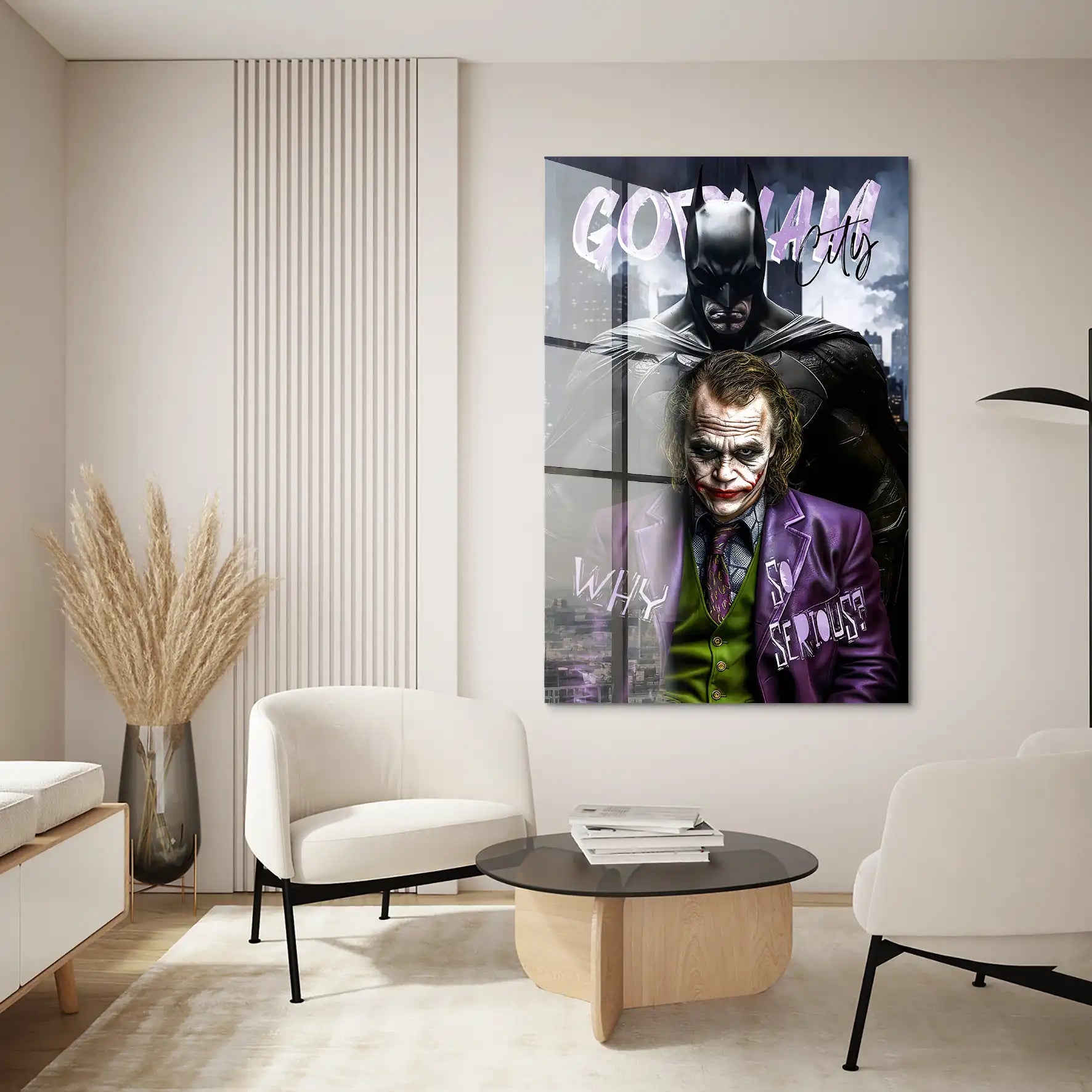 Batman Joker Acrylglas Bild INGALERIE