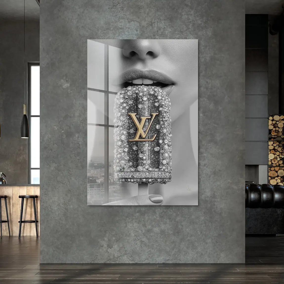 Velvet Desire Acrylglas Bild