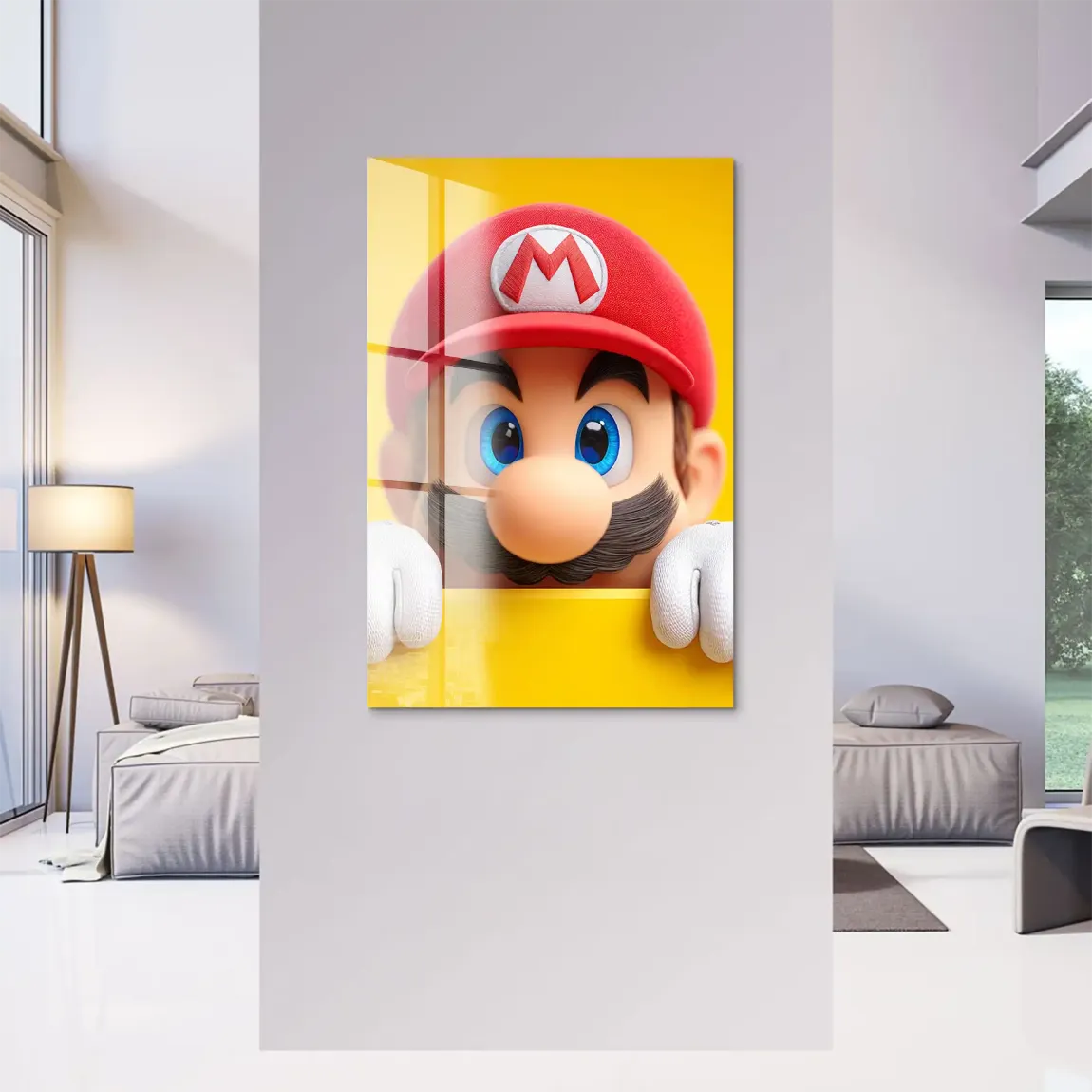 Mario Ikone Acrylglas Bild