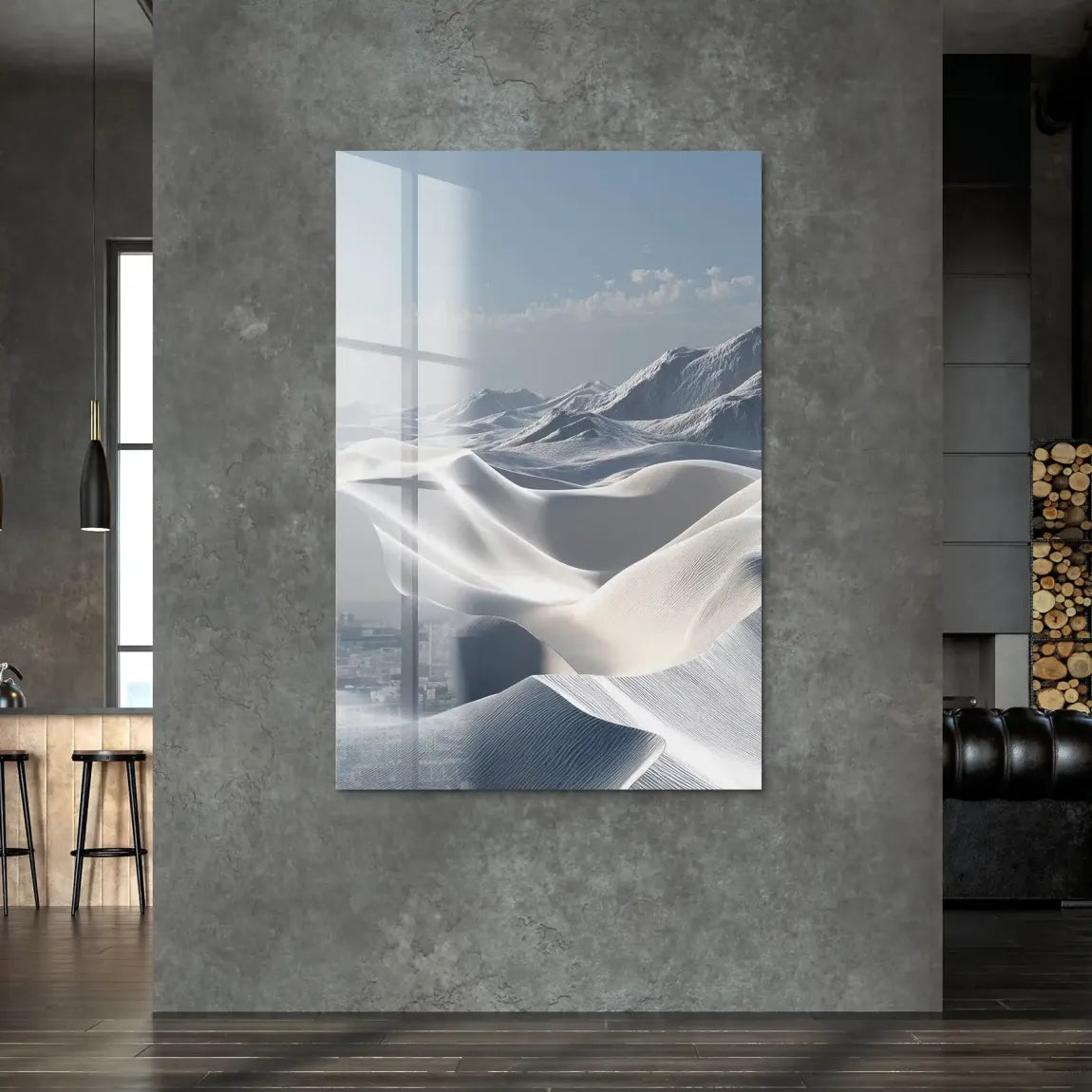 Ewige Wüste Acrylglas Bild