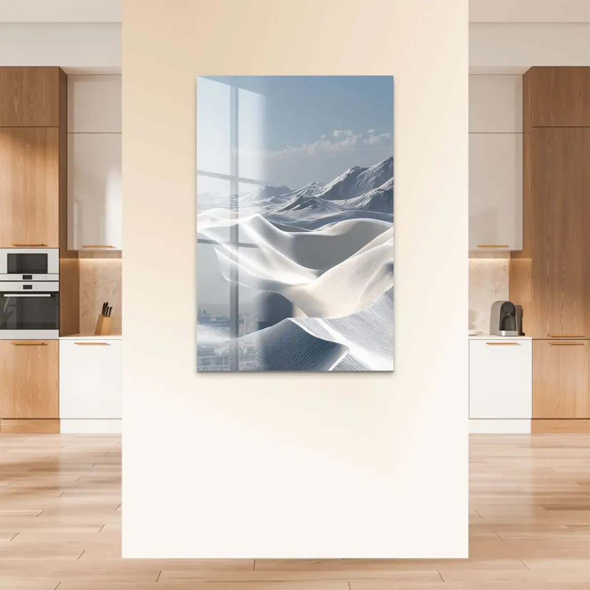 Ewige Wüste Acrylglas Bild