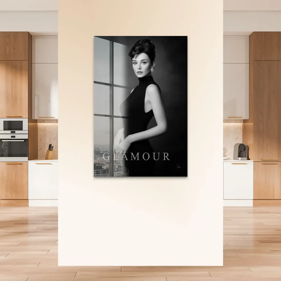 Audrey Glam Allure Acrylglas Bild