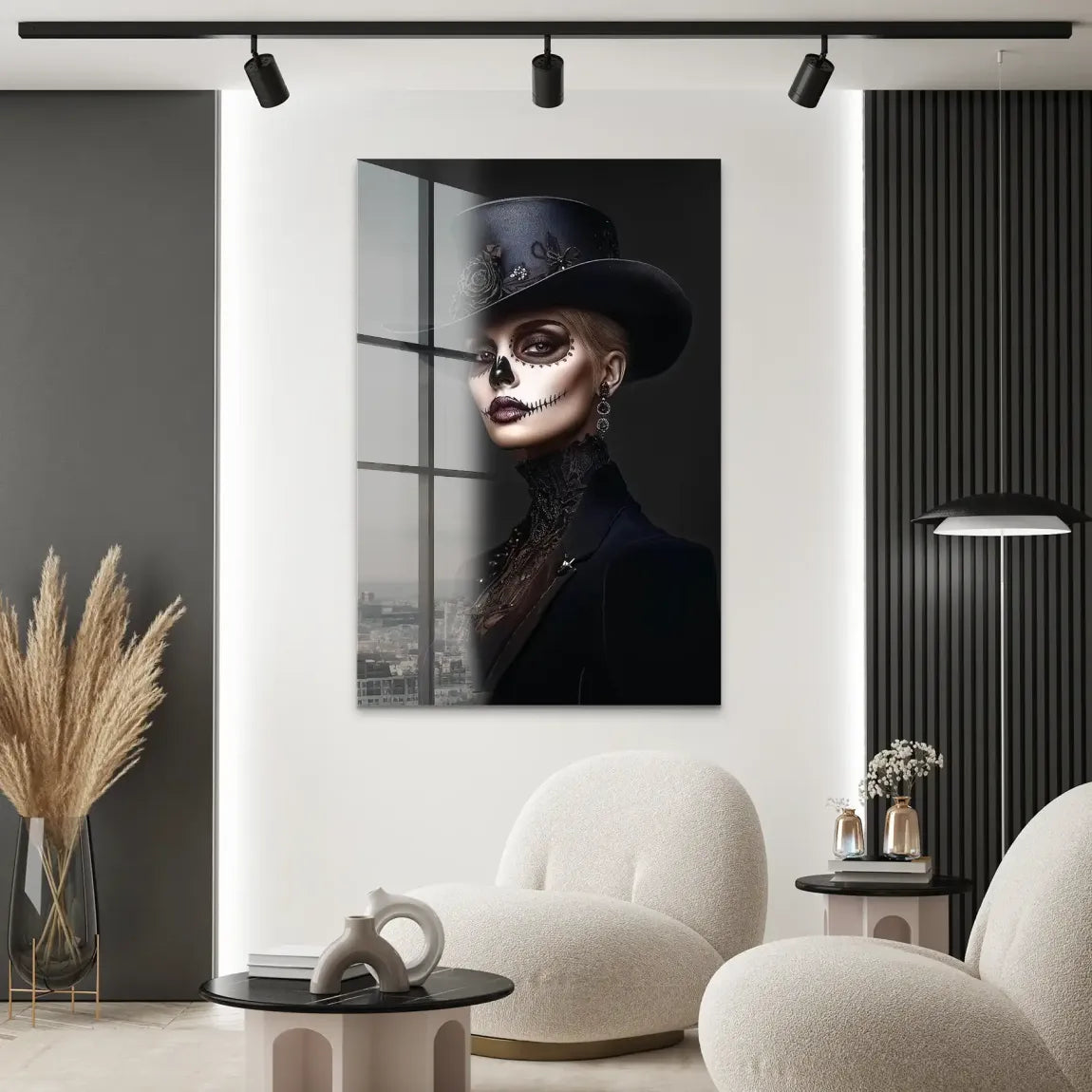 Lady of Shadows Color Acrylglas Bild INGALERIE