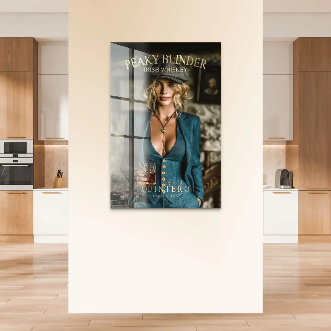 Peaky Blinder Glam Acrylglas Bild