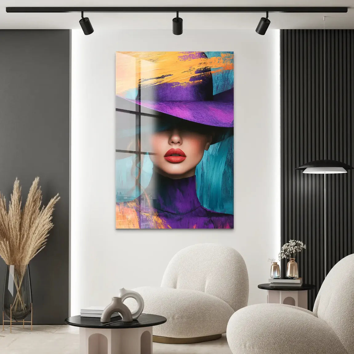 Queen of Color Acrylglas Bild INGALERIE