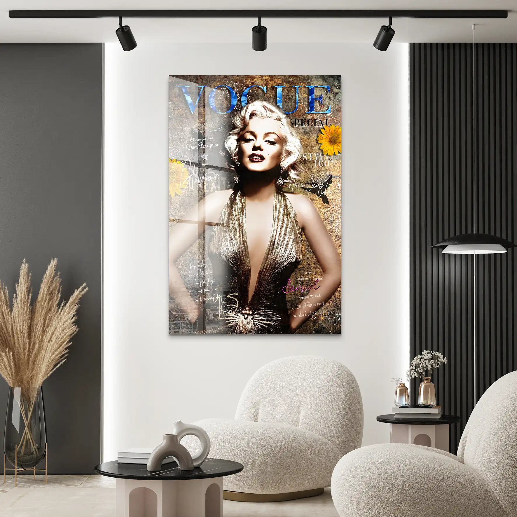 Marilyn Sensual Acrylglas Bild INGALERIE