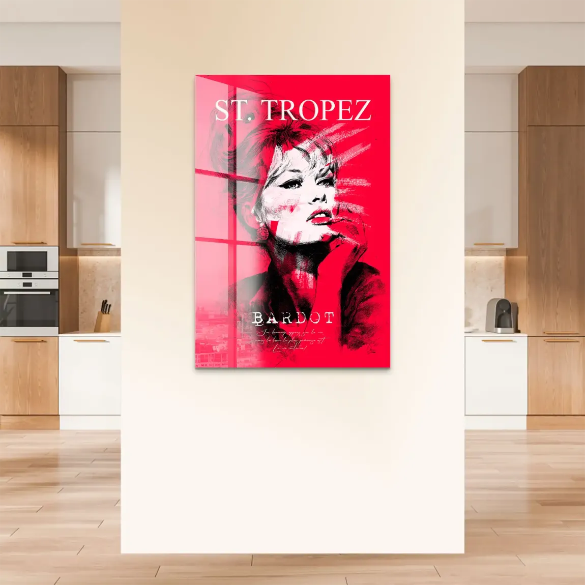 Bardot St Tropez Acrylglas Bild