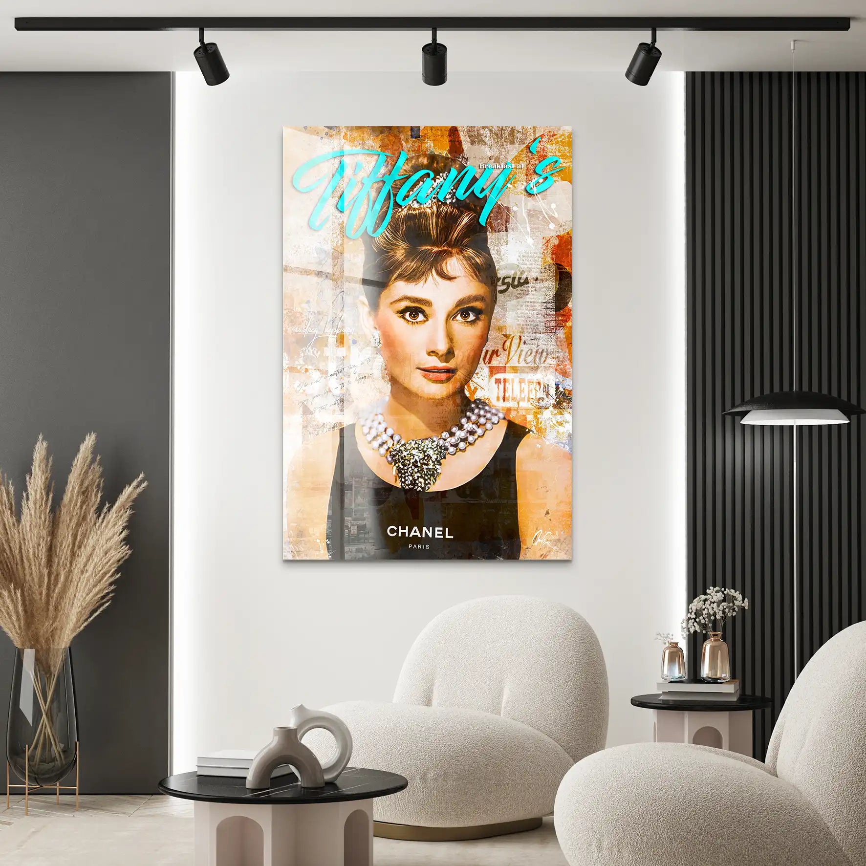 Audrey Tiffany Art Acrylglas Bild INGALERIE