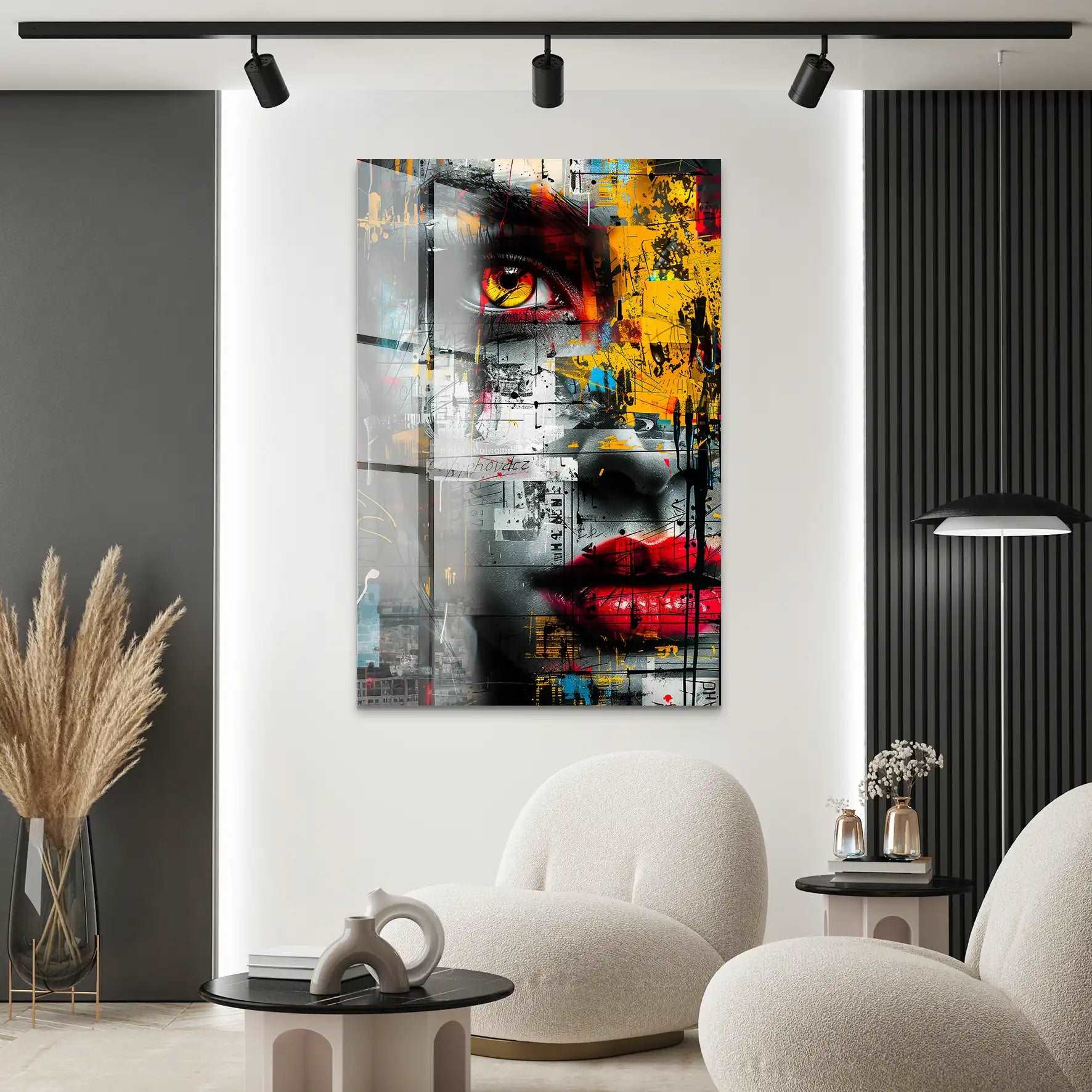 Abstrakt Art Beauty Acrylglas Bild INGALERIE