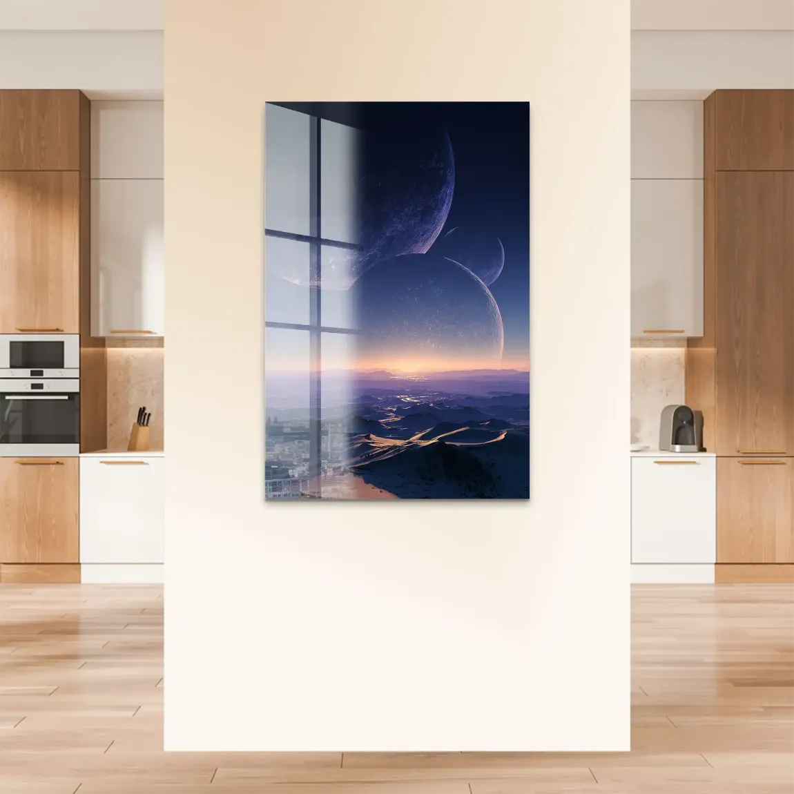 Jenseits der Welt Acrylglas Bild