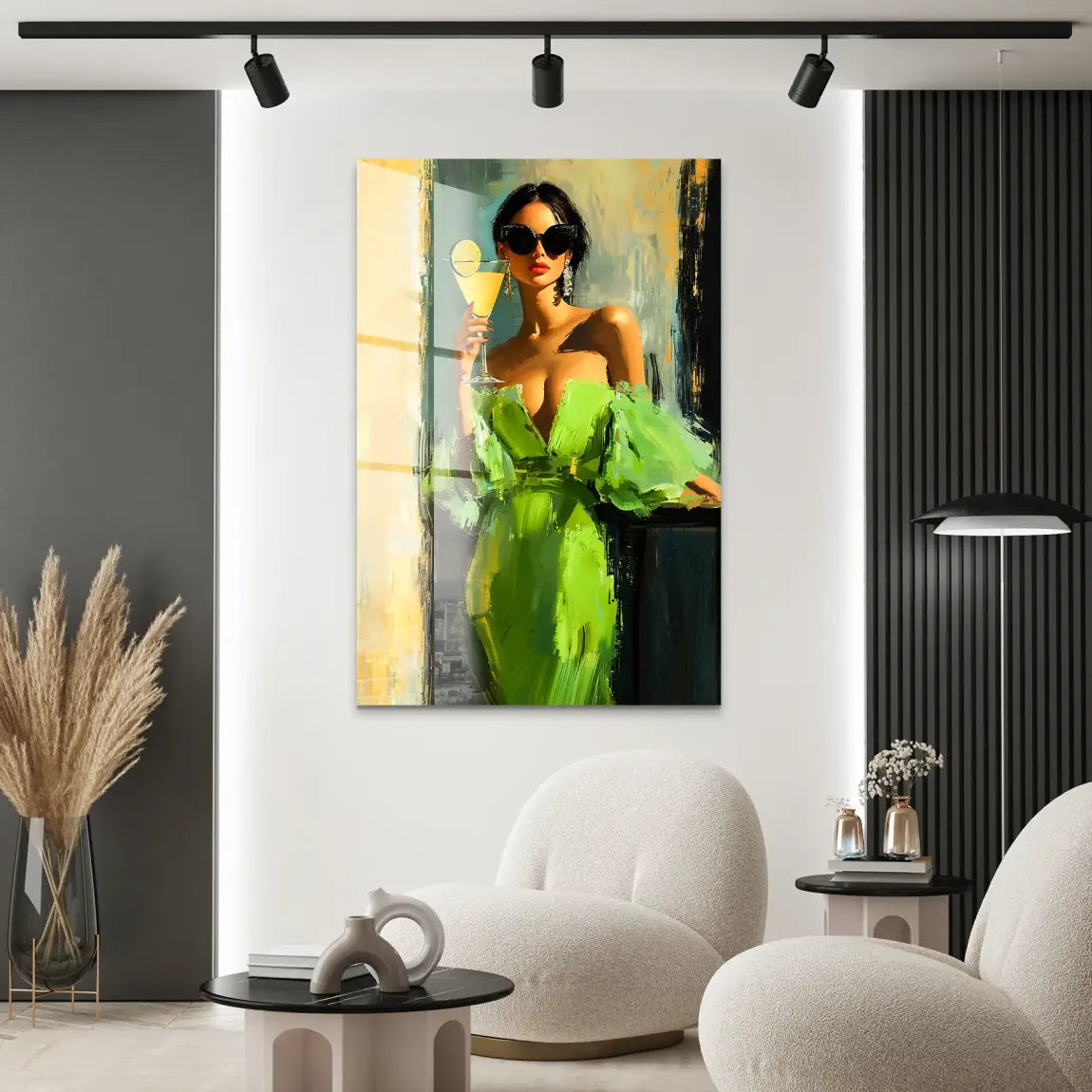 Sonnenkuss und Zitrone Acrylglas Bild INGALERIE