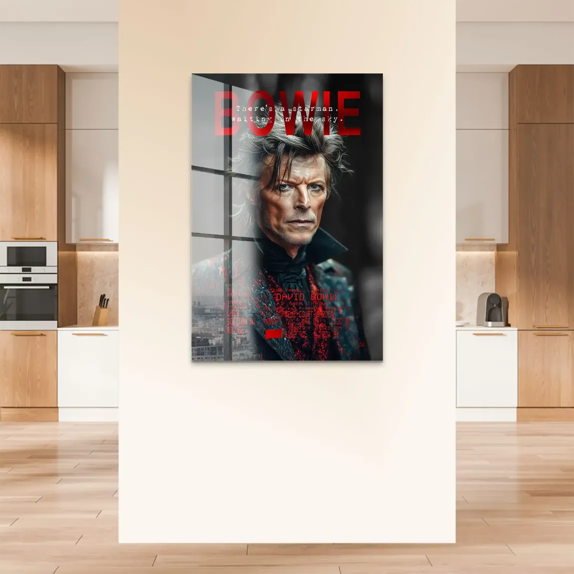Bowie Starman Acrylglas Bild