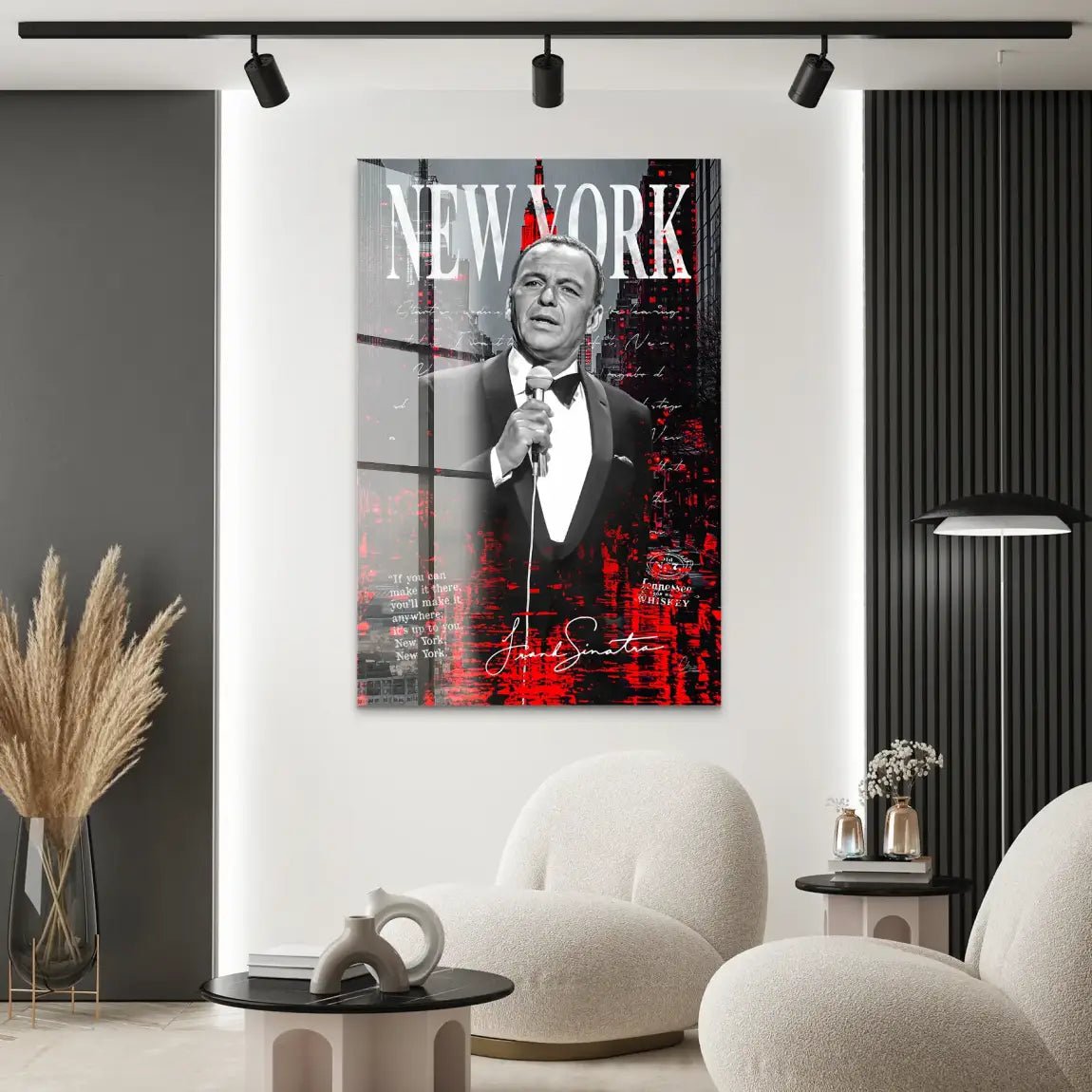 Sinatra New York Acrylglas Bild INGALERIE