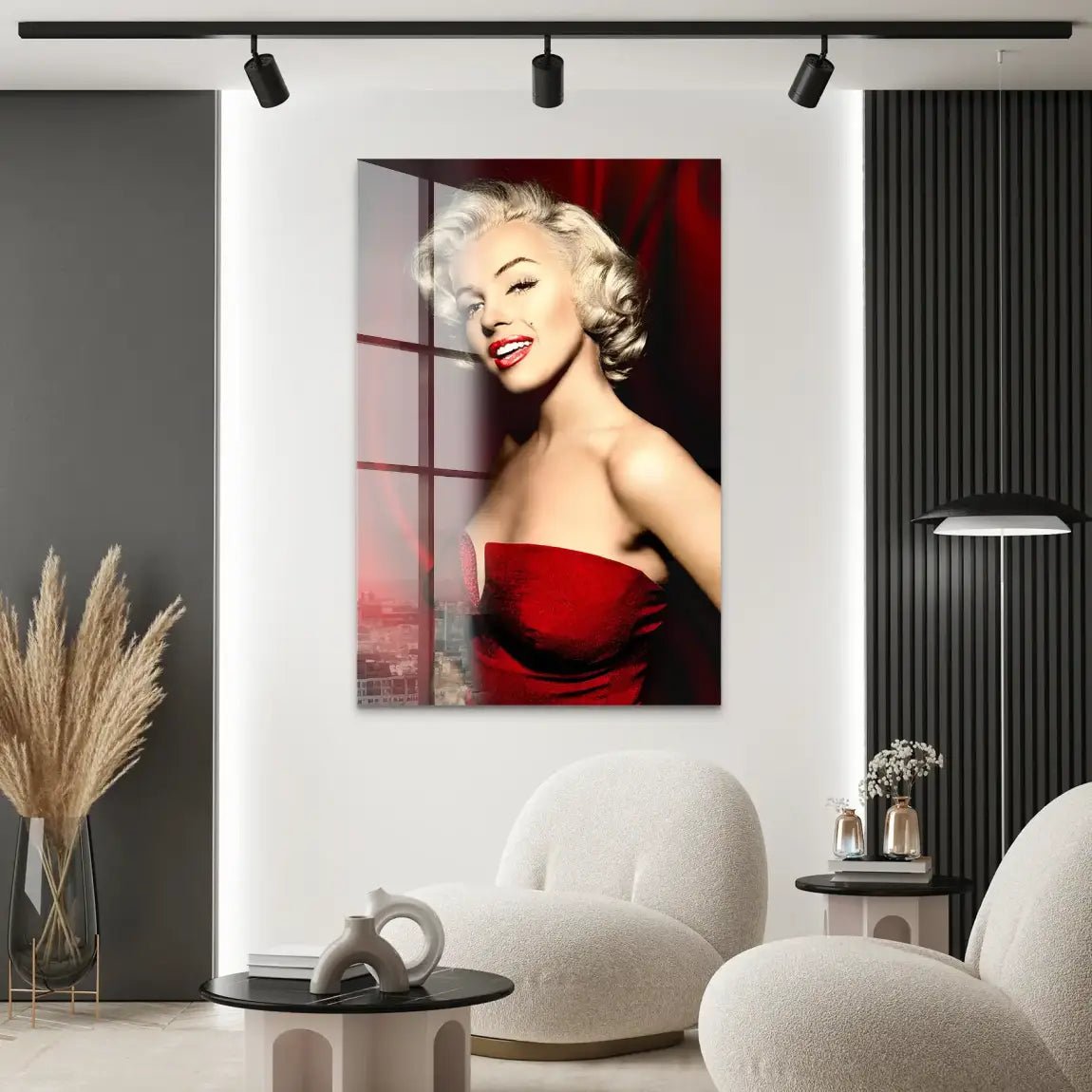 Marilyn Monroe Club Style Acrylglas Bild INGALERIE