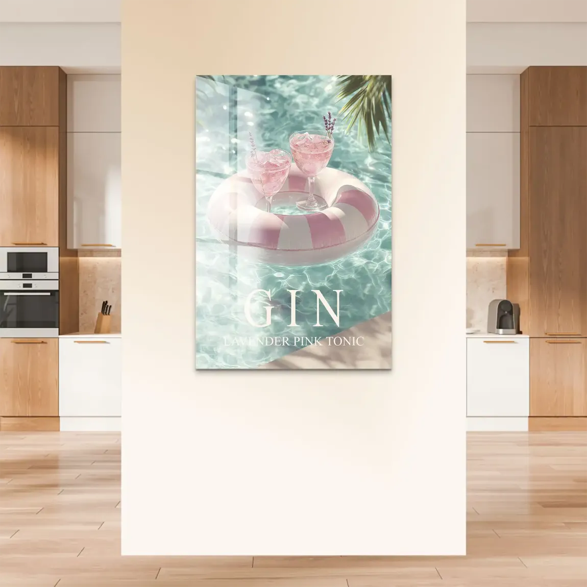 Gin Lavender Dream Acrylglas Bild