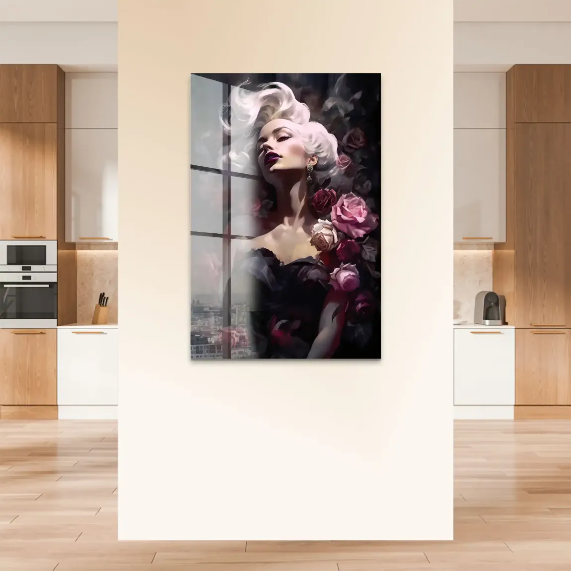 Velvet Rose Marilyn Monroe Acrylglas Bild