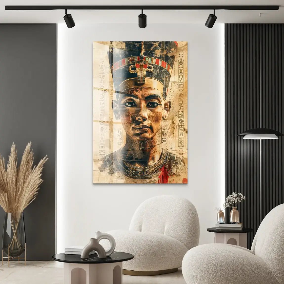 Pharao Ramses Acrylglas Bild INGALERIE