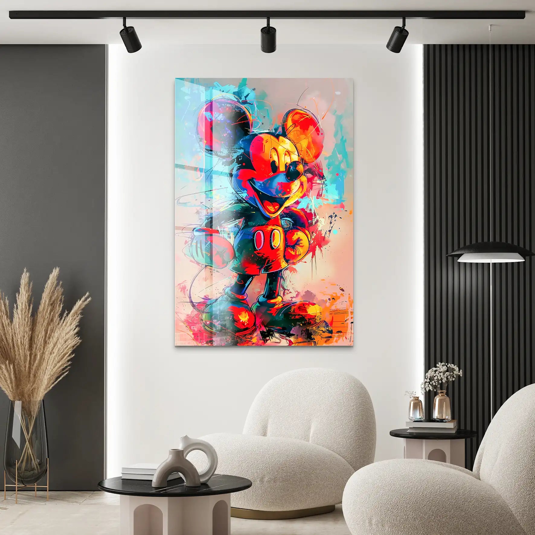 Micky Abstrakt Modern Acrylglas Bild INGALERIE