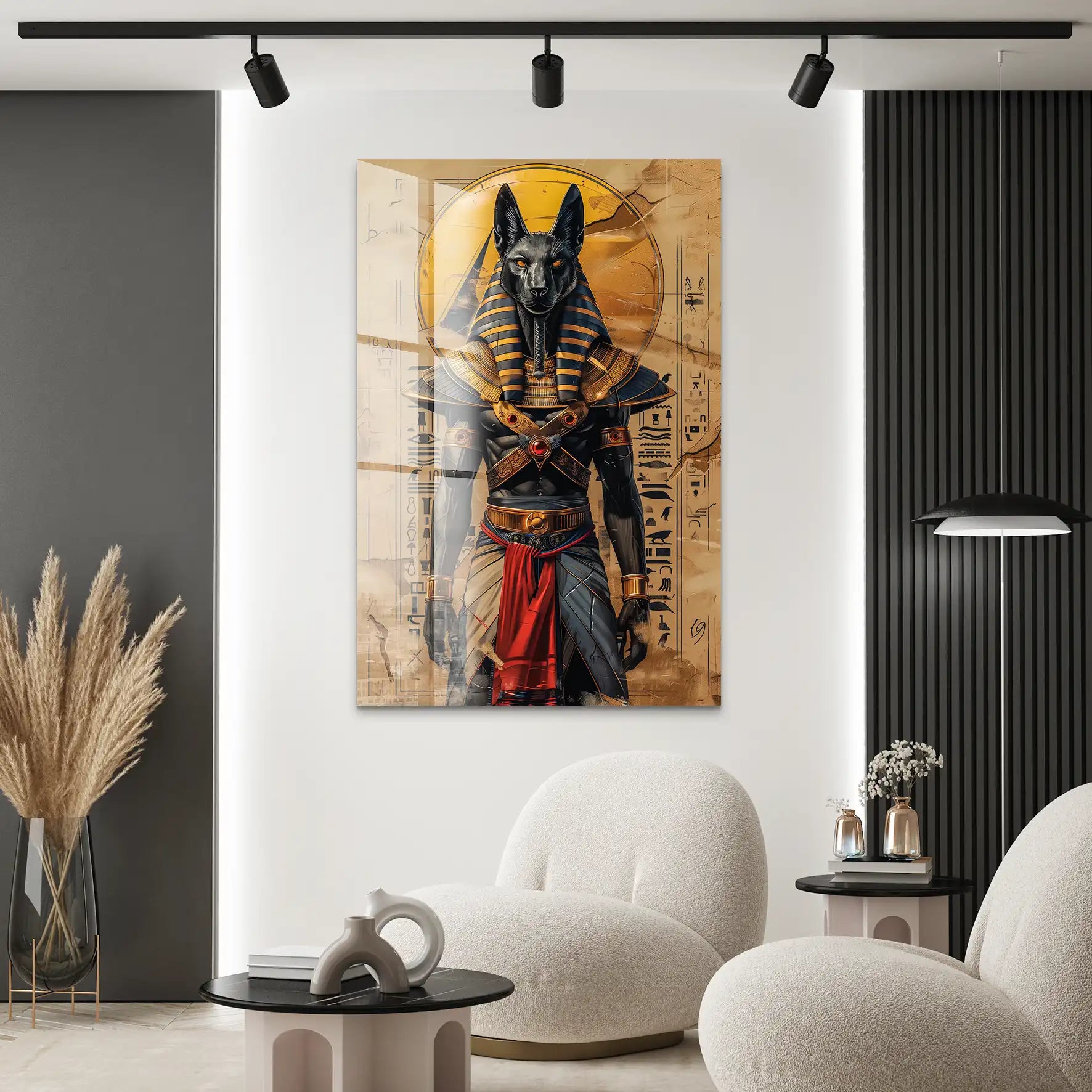 Anubis Modern Style Acrylglas Bild INGALERIE